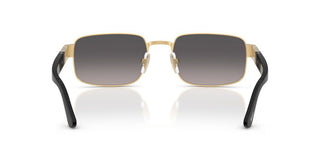 Persol PO 1022S unisex Gold Rectangle Sunglasses