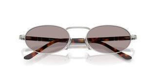 Persol PO 1023S unisex Silver Oval Sunglasses