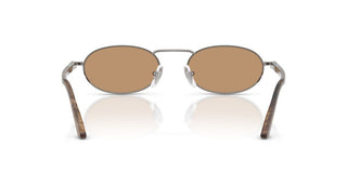 Persol PO 1023S unisex Ruthenium Oval Sunglasses
