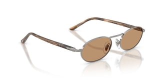 Persol PO 1023S unisex Ruthenium Oval Sunglasses