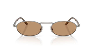 Persol PO 1023S unisex Ruthenium Oval Sunglasses