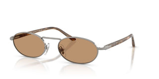 Persol PO 1023S unisex Ruthenium Oval Sunglasses