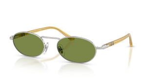 Persol PO 1023S unisex Silver Oval Sunglasses