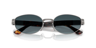 Persol PO 1024S unisex Ruthenium Oval Sunglasses