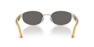 Persol PO 1024S unisex Silver Oval Sunglasses
