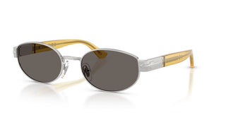 Persol PO 1024S unisex Silver Oval Sunglasses