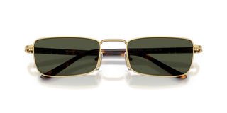 Persol Po 1025s Unisex Black Rectangle Sunglasses