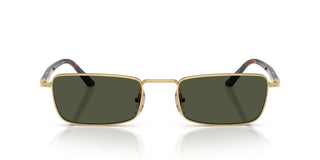 Persol Po 1025s Unisex Black Rectangle Sunglasses