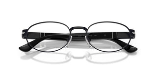 Persol PO 1026V unisex Black Oval Eyeglasses