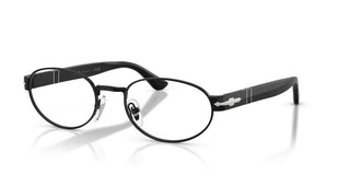 Persol PO 1026V unisex Black Oval Eyeglasses