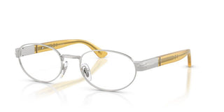 Persol PO 1026V unisex Silver Oval Eyeglasses