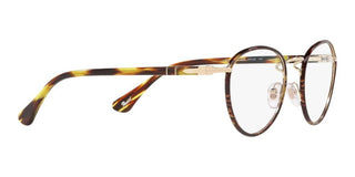 Persol Suprema PO 2410VJ men Havana Round Eyeglasses