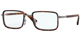 Persol PO 2473V men Havana Geometric Eyeglasses