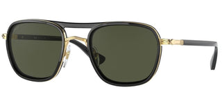 Persol PO 2484S unisex Gold Geometric Sunglasses