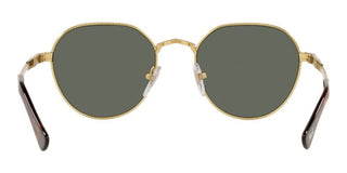 Persol Po 2486s Unisex Gold Round Sunglasses