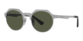 Persol PO 2488S unisex Silver Round Sunglasses