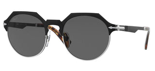 Persol PO 2488S unisex Black Round Sunglasses