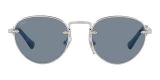 Persol PO 2491S unisex Silver Round Sunglasses