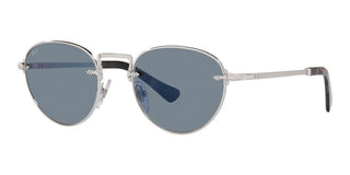 Persol PO 2491S unisex Silver Round Sunglasses