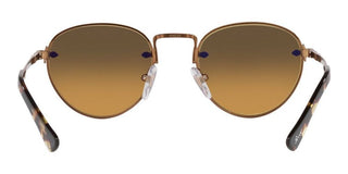 Persol PO 2491S unisex Brown Round Sunglasses