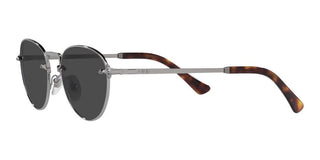 Persol PO 2491S unisex Ruthenium Round Sunglasses