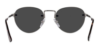 Persol PO 2491S unisex Ruthenium Round Sunglasses