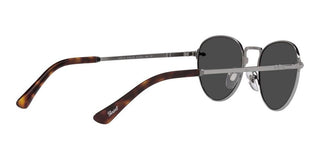 Persol PO 2491S unisex Ruthenium Round Sunglasses