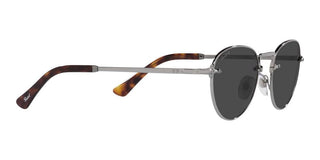 Persol PO 2491S unisex Ruthenium Round Sunglasses