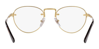 Persol PO 2491V unisex Gold Round Eyeglasses