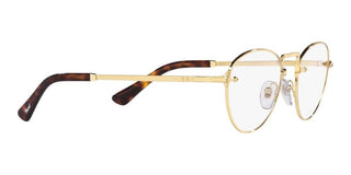 Persol PO 2491V unisex Gold Round Eyeglasses