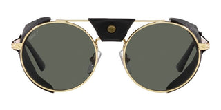 Persol PO 2496SZ unisex Gold Round Sunglasses