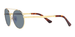 Persol PO 2496S unisex Gold Round Sunglasses