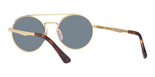 Persol PO 2496S unisex Gold Round Sunglasses