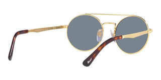 Persol PO 2496S unisex Gold Round Sunglasses
