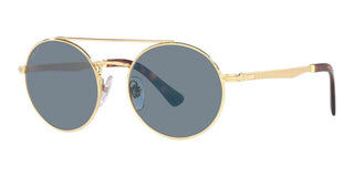 Persol PO 2496S unisex Gold Round Sunglasses