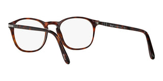 Persol Suprema PO 3007V unisex Havana Geometric Eyeglasses