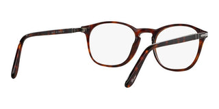 Persol Suprema PO 3007V unisex Havana Geometric Eyeglasses