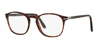 Persol Suprema PO 3007V unisex Havana Geometric Eyeglasses