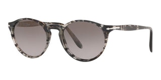 Persol PO 3092SM unisex Grey Round Sunglasses