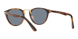 Persol PO 3108S men Havana Round Sunglasses