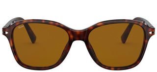 Persol PO 3244S unisex Havana Geometric Sunglasses