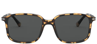 Persol PO 3246S men Havana Geometric Sunglasses