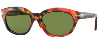 Persol PO 3250S women Havana Geometric Sunglasses