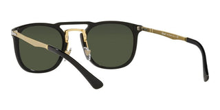 Persol PO 3265S unisex Black Pilot Sunglasses