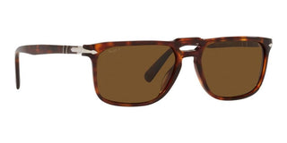 Persol PO 3273S men Havana Geometric Sunglasses