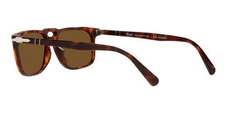 Persol PO 3273S men Havana Geometric Sunglasses