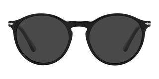 Persol PO 3285S unisex Black Round Sunglasses