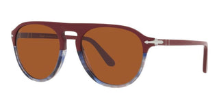 Persol PO 3302S unisex Red Pilot Sunglasses