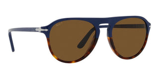 Persol PO 3302S unisex Blue Pilot Sunglasses