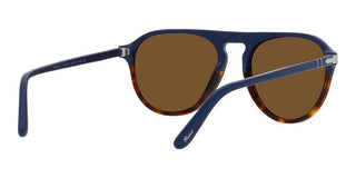Persol PO 3302S unisex Blue Pilot Sunglasses